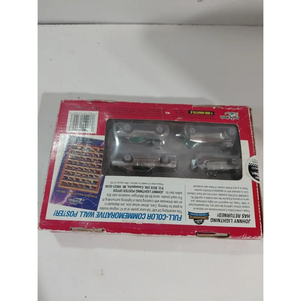 NIP Johnny Lightning Commemorative 1:64 Die Cast Set 2 (GTO Roadster) Chrome